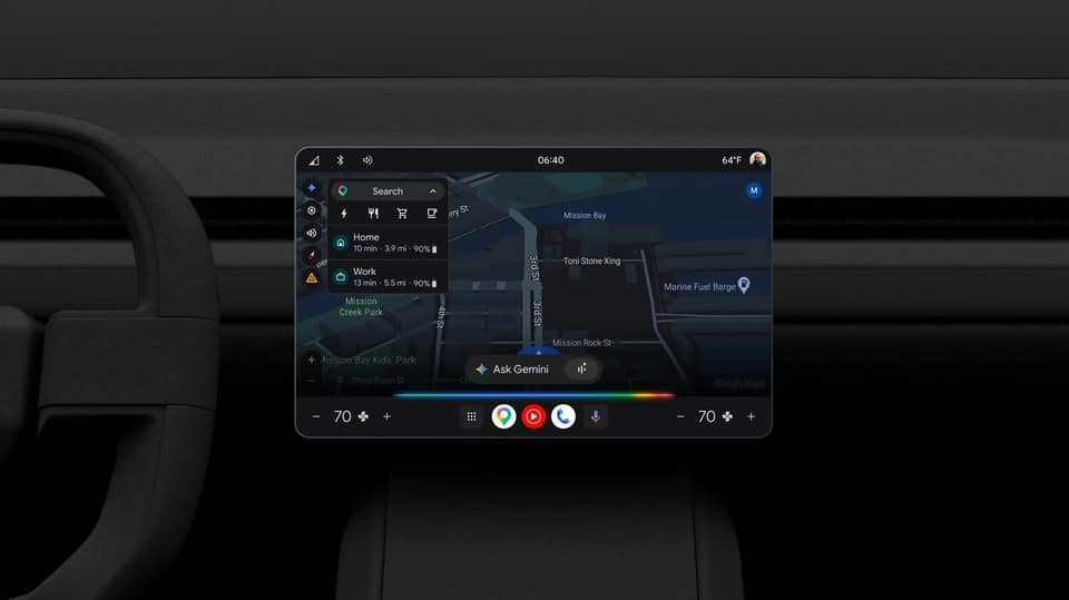 What's the difference between Android Automotive and Google Built-In?