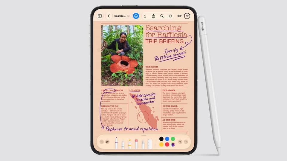 iPhone Duo supports Apple Pencil with USB-C on both displays
