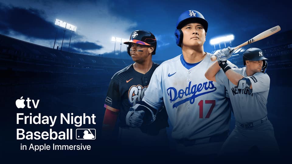 Friday Night Baseball Goes Immersive August 28 on Apple Vision Pro