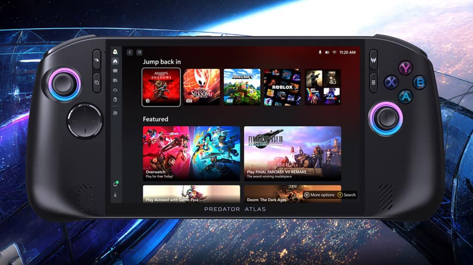 Acer's Predator Atlas 8 gaming handheld finally launches at Best Buy on November 1 for $1,300