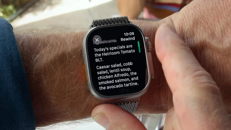 Apple Watch Live Rewind and Siri Recap sound creepy, but privacy is built in