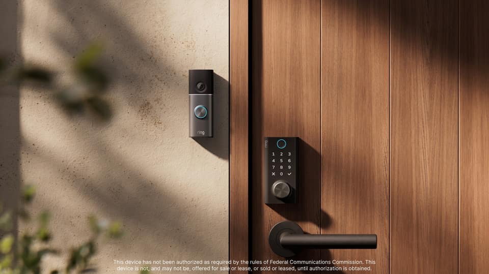 Ring's smart lock has a hand crank so it works even if the power's out