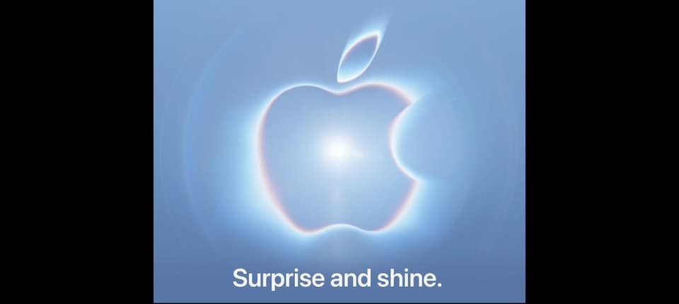 Apple Announces September 9 Surprise and Shine Event
