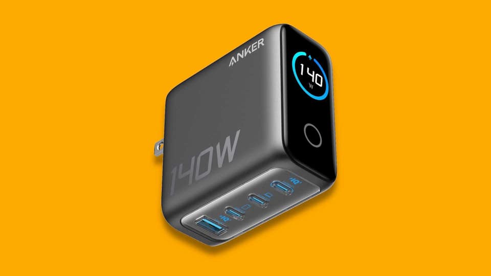 Anker’s 4-port 140W charger drops to $60 for Prime Day