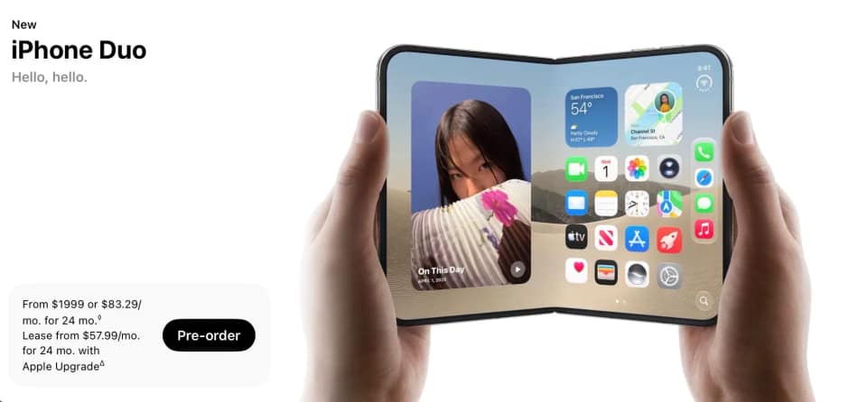 Wow, iPhone Duo is selling fast