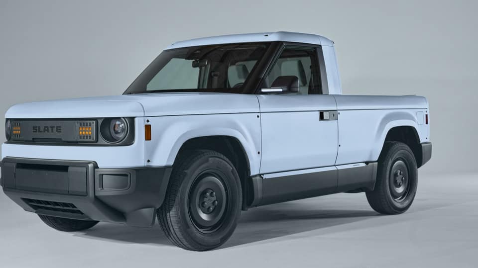 Slate teams up with Smarties to add candy colors to its EV trucks