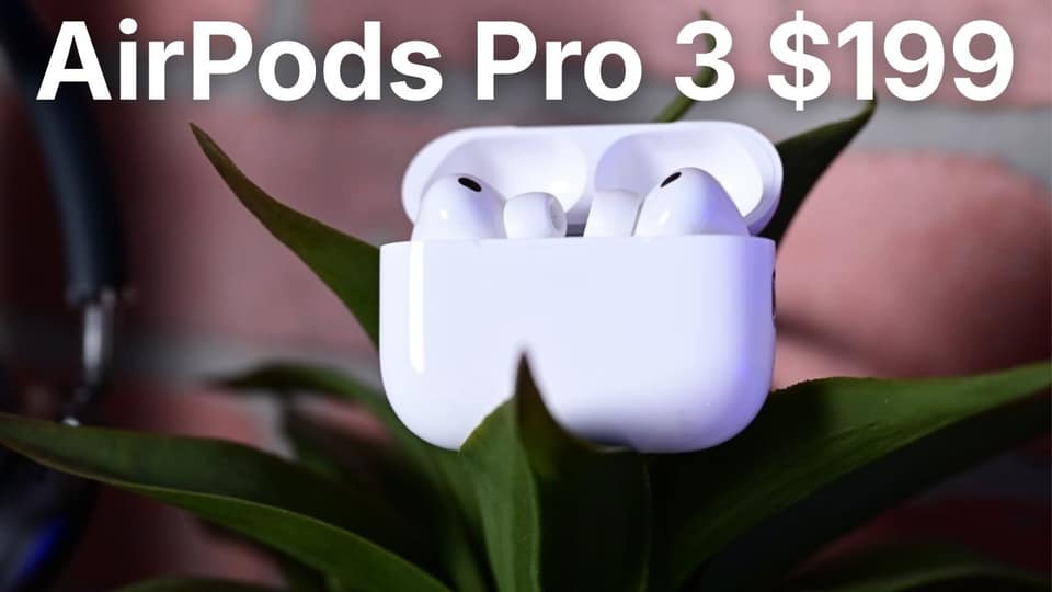 Apple AirPods Pro 3 are down to $199 during Amazon's Labor Day Sale
