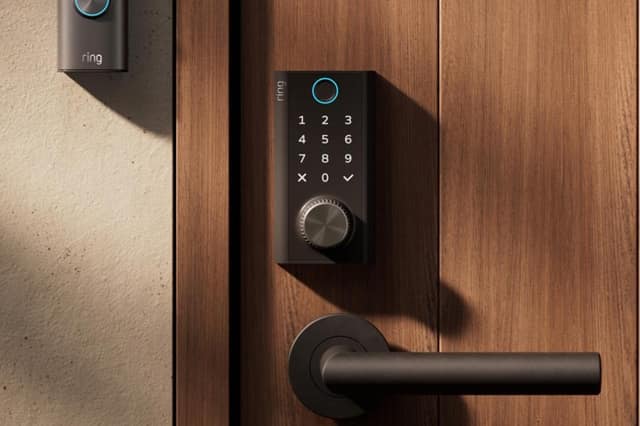Ring’s first smart lock can be charged by turning a dial when the battery unexpectedly dies