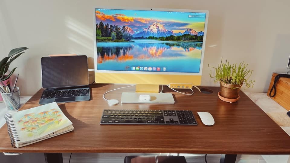 Be more comfortable at your desk, and think about ergonomics