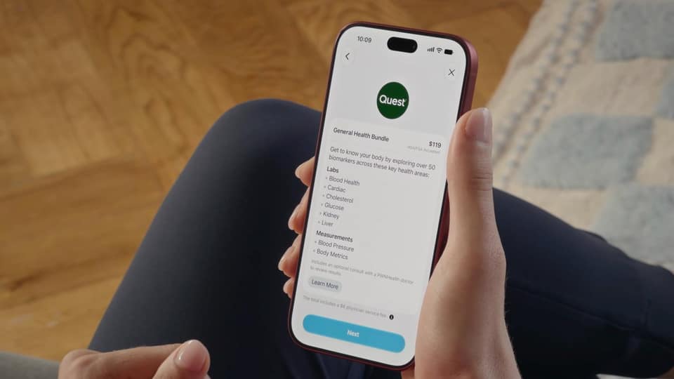 Apple Health & Quest team up for $119 blood panel