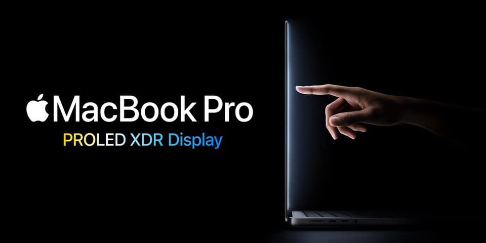 Watch Apple’s promo video for the new MacBook Pro with PROLED XDR Display