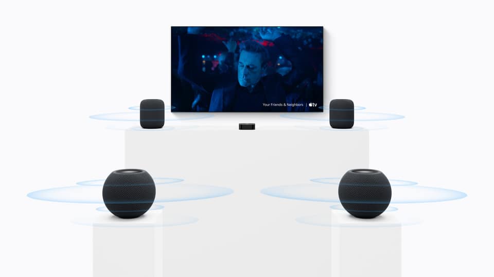 New Apple TV 4K Supports Surround Sound via Four HomePods
