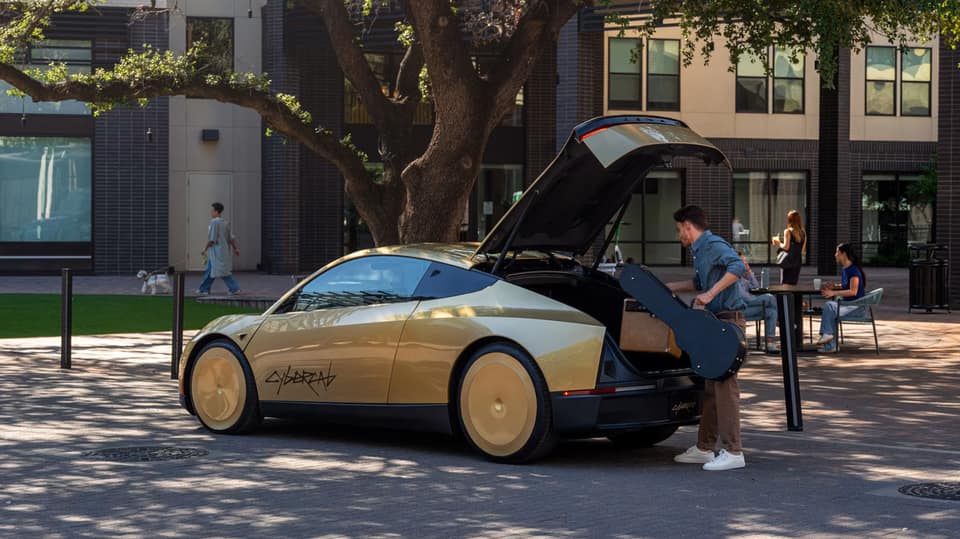 Tesla starts offering Cybercab robotaxi rides