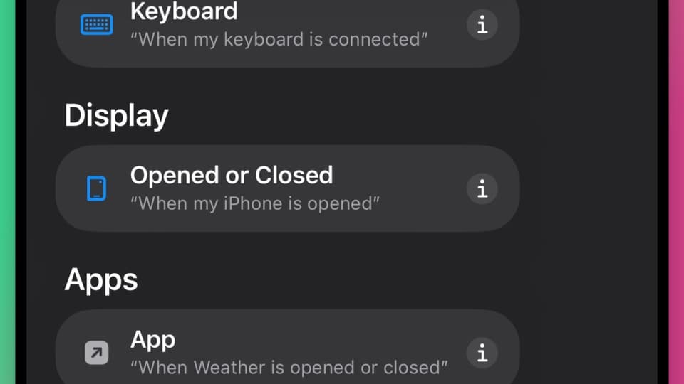 iPhone Duo Can Run Automations When You Open or Close It