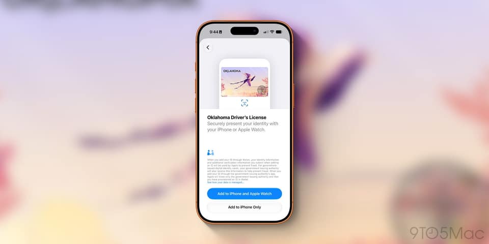 Apple Wallet driver’s license support launches in Oklahoma