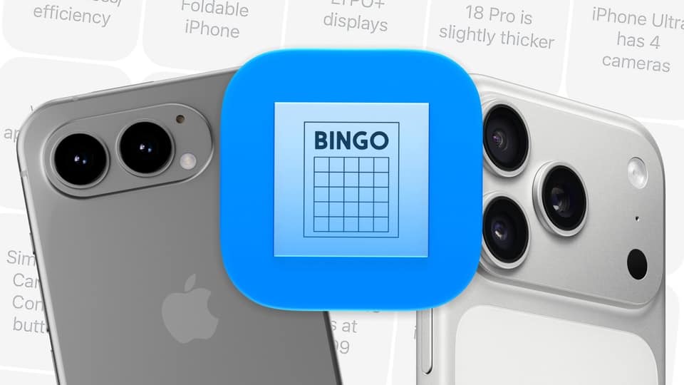 Play iPhone 18 Pro Apple Keynote Bingo with this app