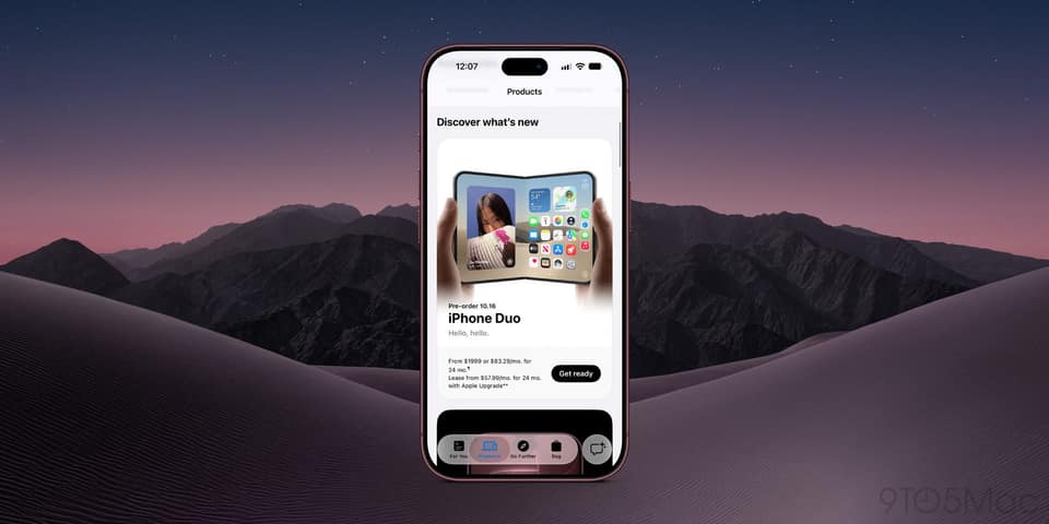 You can now start the iPhone Duo pre-order process