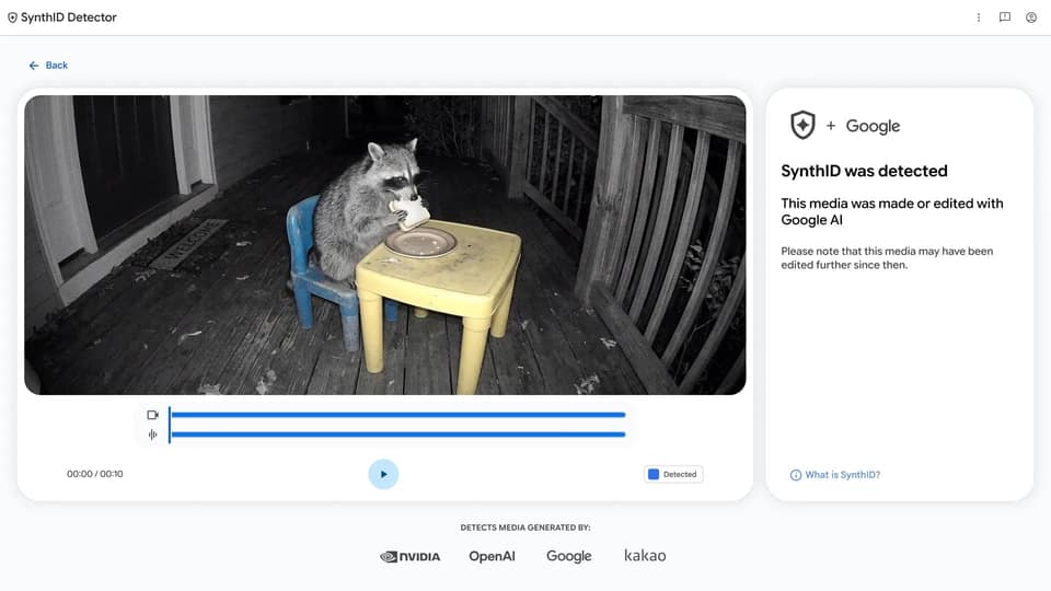 Google's SynthID AI Detector is Now Available to Everyone