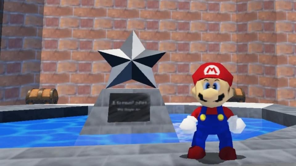 We might finally know what's written on that mysterious plaque in Super Mario 64