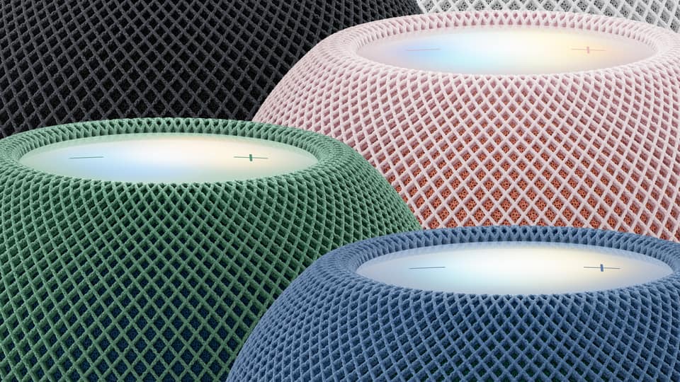 Here's a Hands-On Look at HomePod Mini 2's New Two-Tone Colors