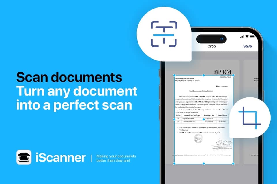Turn your iPhone into a powerful document scanner for life with iScanner — now at a huge discount