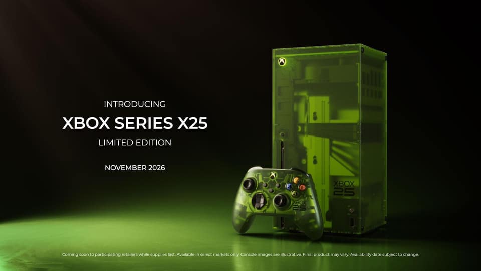 Microsoft’s 25th anniversary Xbox will cost $899