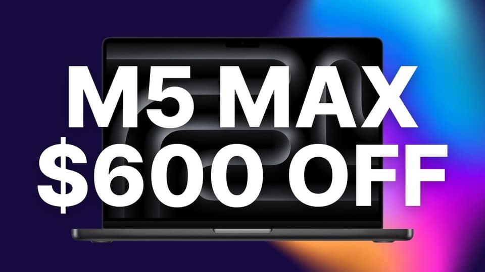 Save $600 on Apple's M5 Max 14-inch MacBook Pro at Amazon