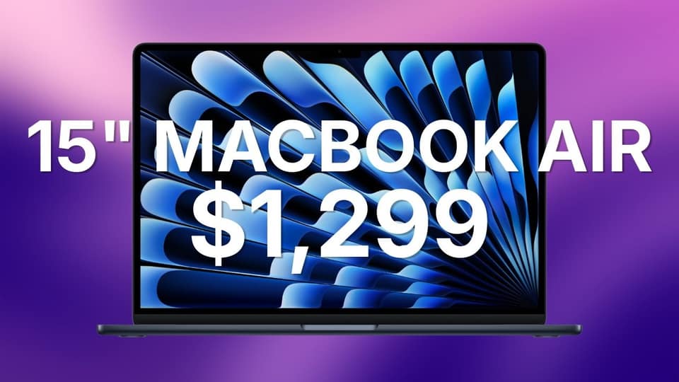Last call to grab Apple's 15-inch MacBook Air M5 for $1,299