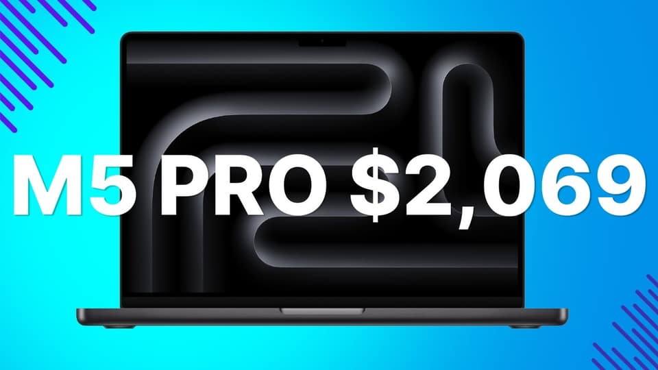 Amazon slashes $430 off 14-inch MacBook Pro M5 Pro, now $2,069