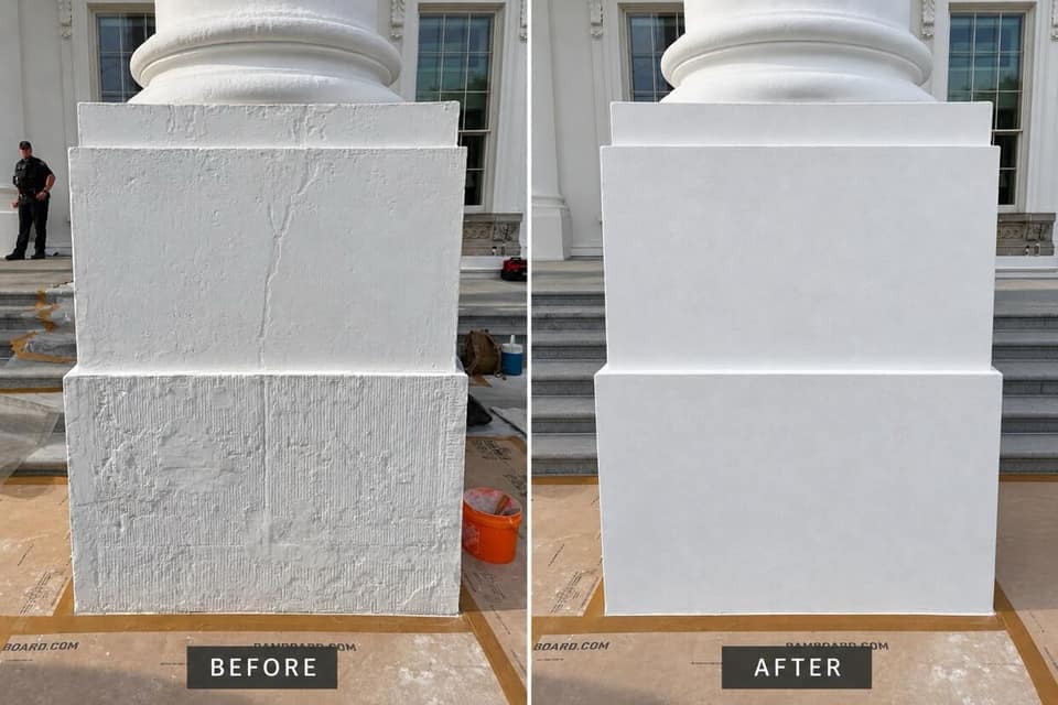 Trump posts AI-edited photo to brag about White House restoration work