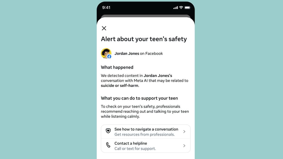 Meta will now alert parents if teens 'repeatedly' search for self-harm content on Facebook