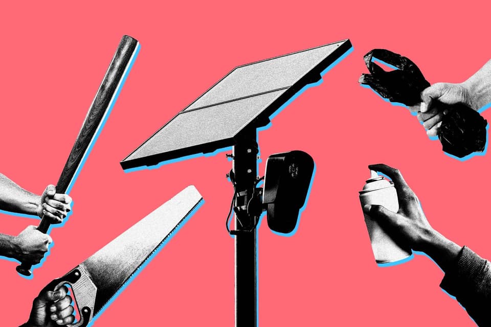 Americans are cheering for vigilantes who take down Flock cameras