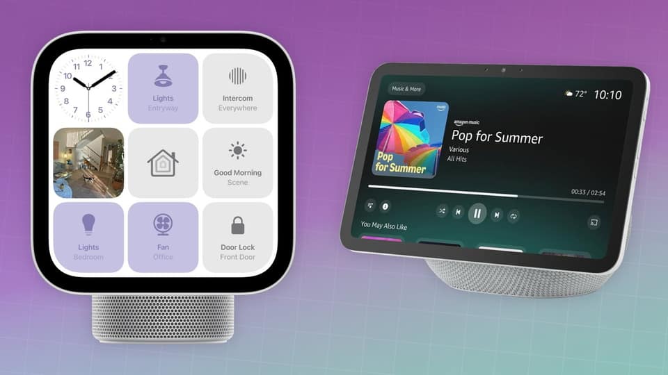 Apple HomeView vs Amazon Echo Show 8: Smart home screens compared