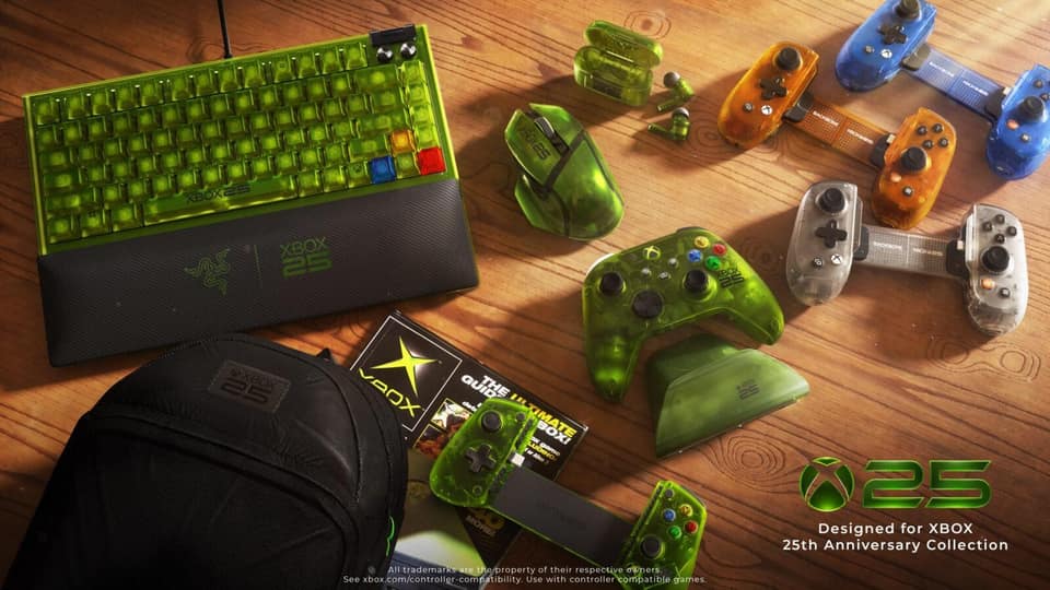 Take a look at Microsoft&#8217;s new 25th anniversary Halo accessories
