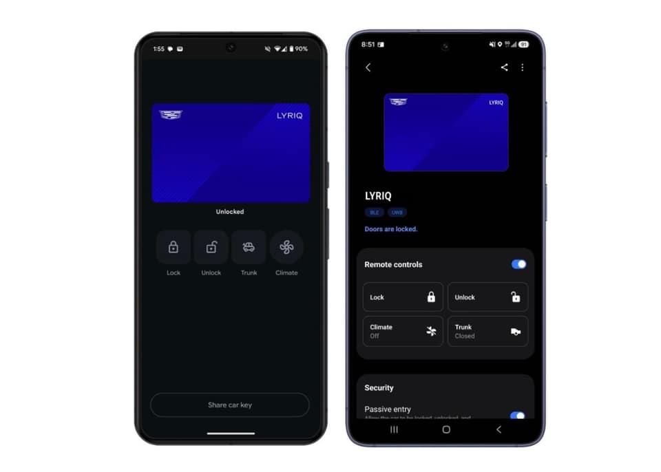 Samsung Wallet now unlocks some GM cars