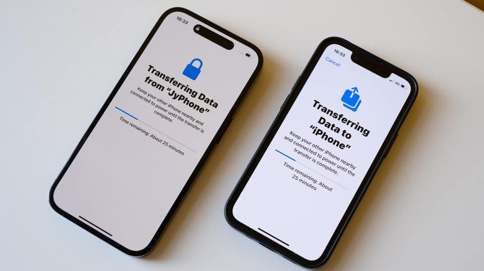 How to transfer data from your old iPhone to a new one