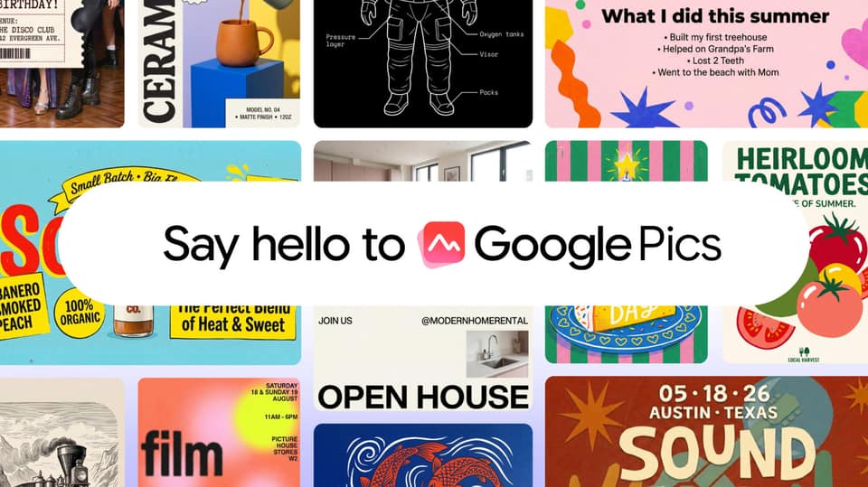 Google brings its Pics image editor to AI Pro and Ultra subscribers