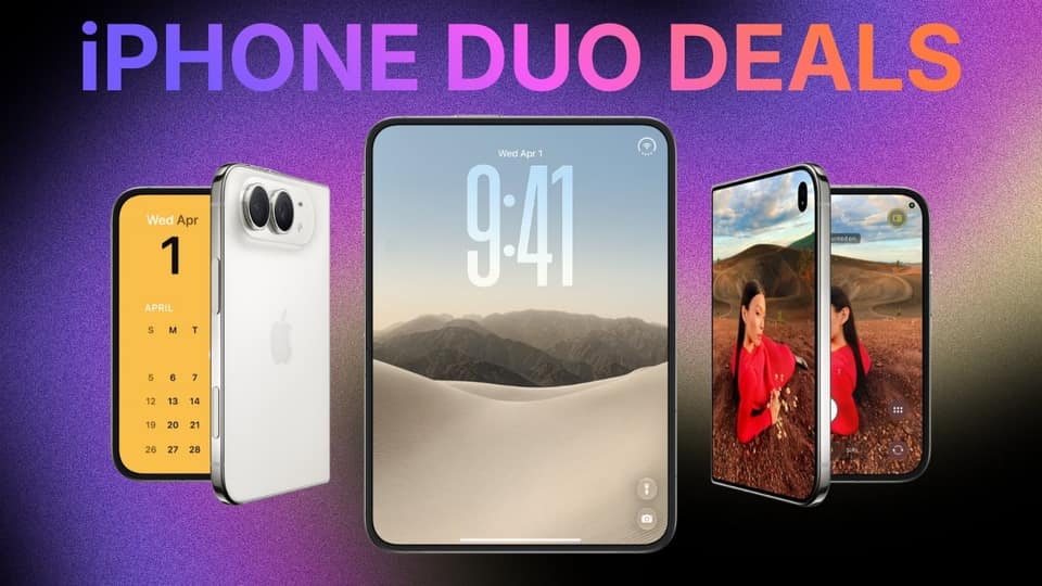 Save up to $1,200 on Apple's iPhone Duo