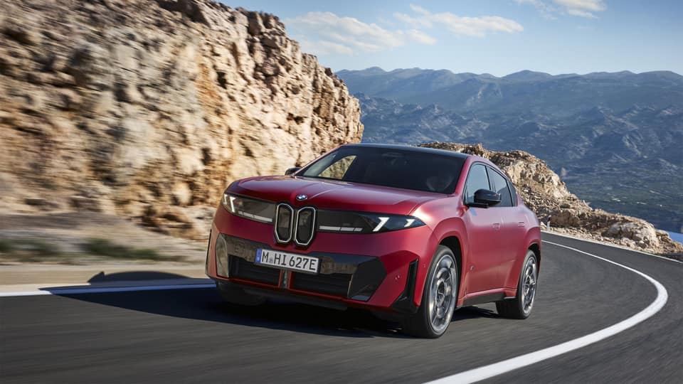 The new BMW iX4 is the X4 reborn as an EV