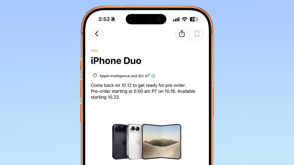 You Can Now Set Up Your iPhone Duo Pre-Order - Do It Before Friday