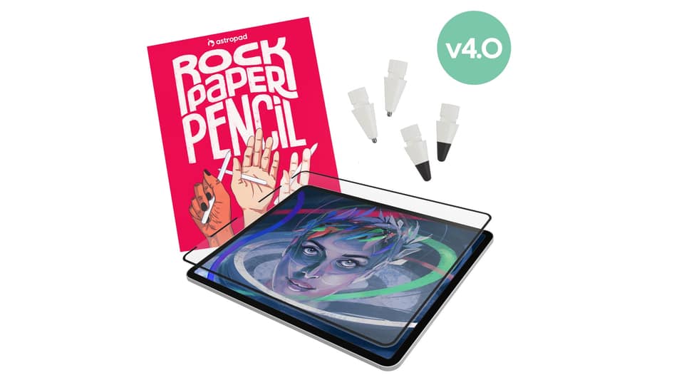Astropad Launches Rock Paper Pencil 4.0 With New Graphite Apple Pencil Tip