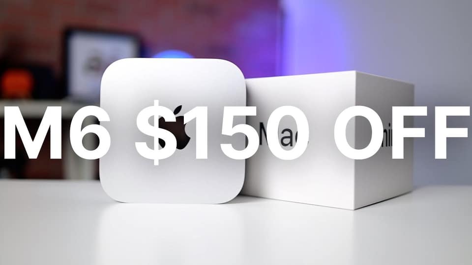 Apple's M6 Mac mini with 512GB SSD plunges to $949 for Prime Day