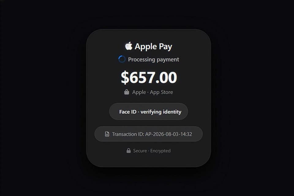 Watch out for this fake Face ID Apple Pay pop-up scam