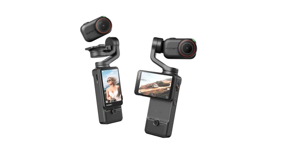 Hohem's Eyepic gimbal camera has a detachable camera
