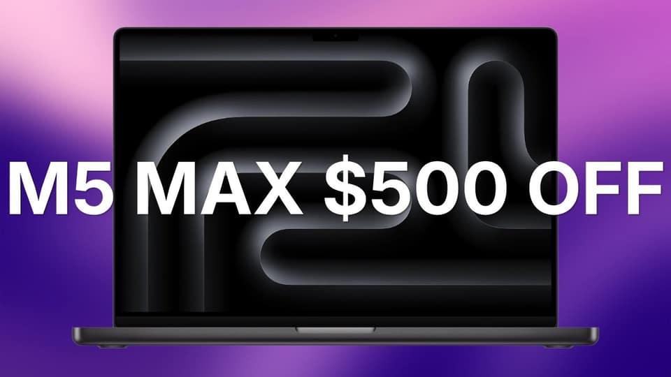 Save $500 on Apple's M5 Max 16-inch MacBook Pro during early Labor Day Sale
