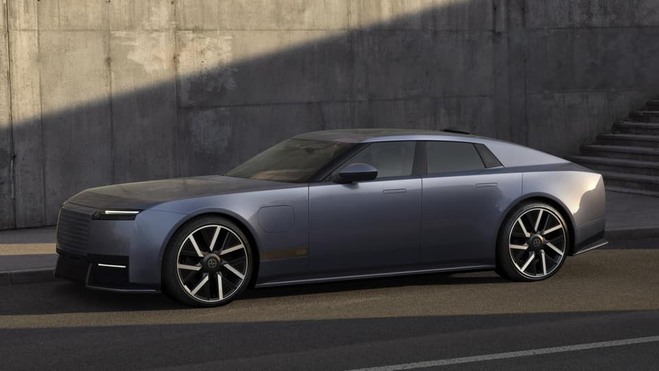Jaguar's controversial Type 01 EV looks like a '40s gangster car built for the modern electric era