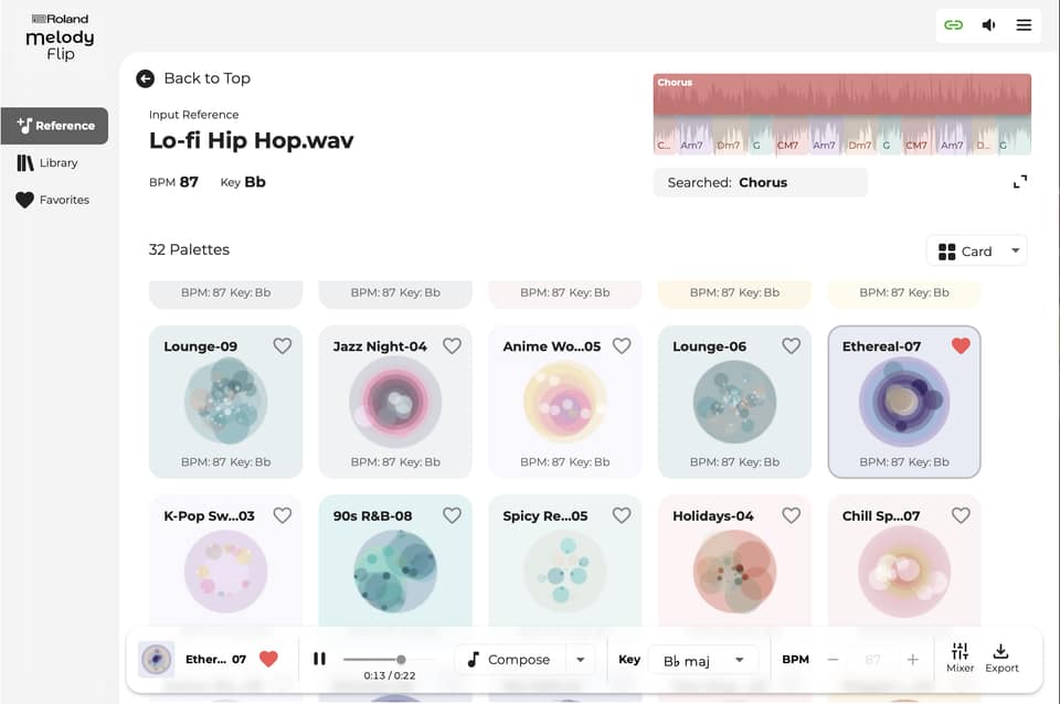 Roland is getting into generative AI music with Melody Flip