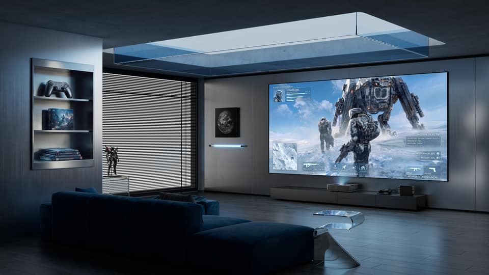 Here’s the first 4K 120Hz UST projector with optical lens shift