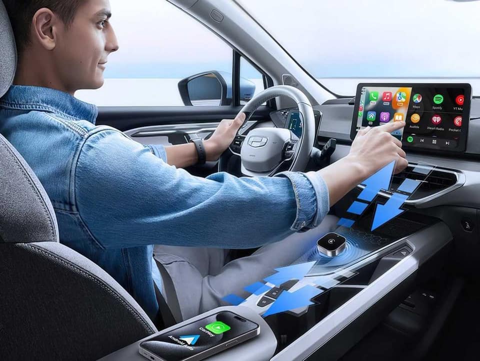 Pair once and forget the cable with this $34.99 wireless CarPlay adapter