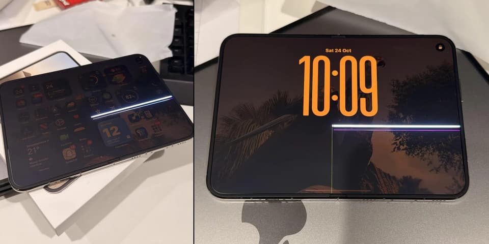 Some iPhone Duo displays are cracking, seemingly all in the same way